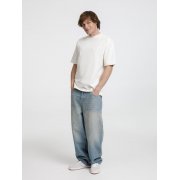 Футболка оверсайз унисекс Sideline, молочно-белая арт. 18406.60