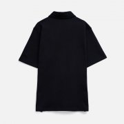 Рубашка поло унисекс Tiimi, черная