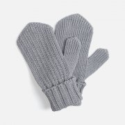 Варежки Nordkyn, светло-серый меланж