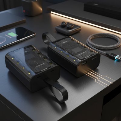 Внешний аккумулятор Courage, 5000 Mah, черный арт. 2048.02