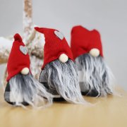 Новогоднее украшение рождественские гномы Кросси арт. 2021-0347