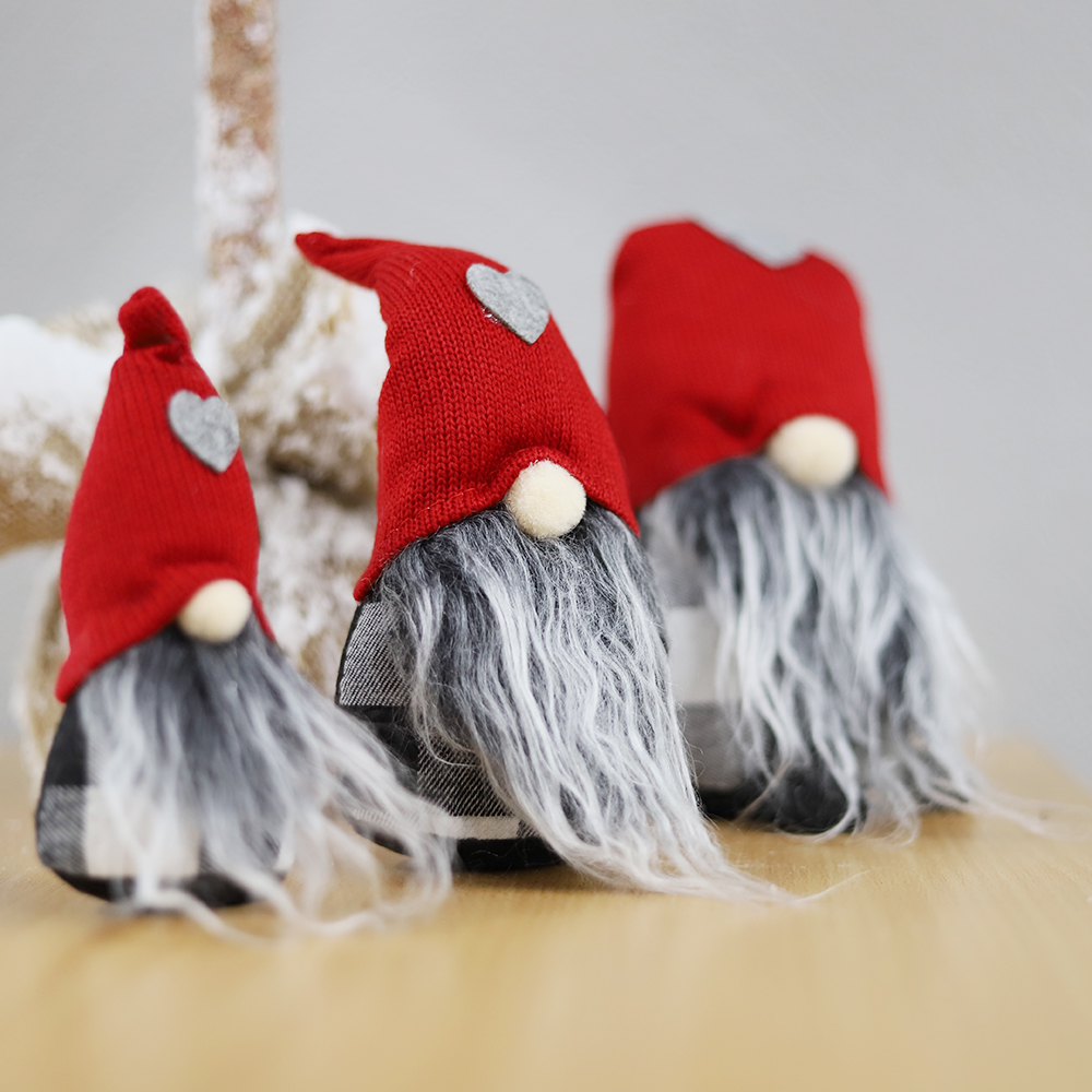 Новогоднее украшение рождественские гномы Кросси арт. 2021-0347 Новогоднее украшение рождественские гномы Кросси арт. 2021-0347
