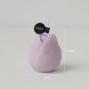 Свеча Тюльпан Оксфорд, сиреневый арт. ML-PYM-XZ014-16