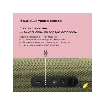 Умная колонка ЯНДЕКС Станция Стрит с Алисой арт. 212644
