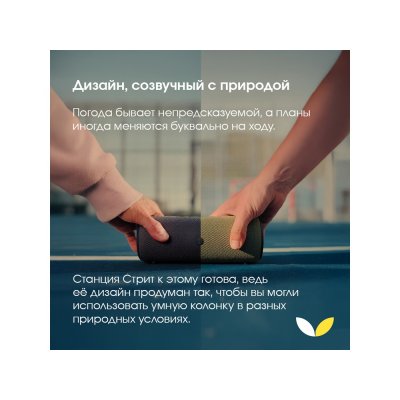 Умная колонка ЯНДЕКС Станция Стрит с Алисой арт. 212644