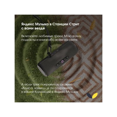 Умная колонка ЯНДЕКС Станция Стрит с Алисой арт. 212643