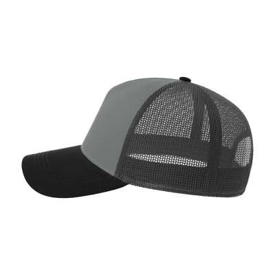 Бейсболка RAPPER COTTON-S, 5 клиньев, пластиковая застёжка, 280 Серый арт. 254179-S.29335