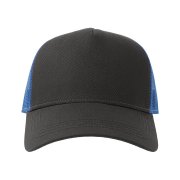 Бейсболка RAPPER COTTON-S, 5 клиньев, пластиковая застёжка Темно-серый