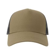 Бейсболка RAPPER COTTON-S, 5 клиньев, пластиковая застёжка Хаки