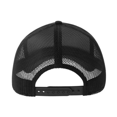 Бейсболка RAPPER COTTON-S, 5 клиньев, пластиковая застёжка, 280 Черный арт. 254179-S.35