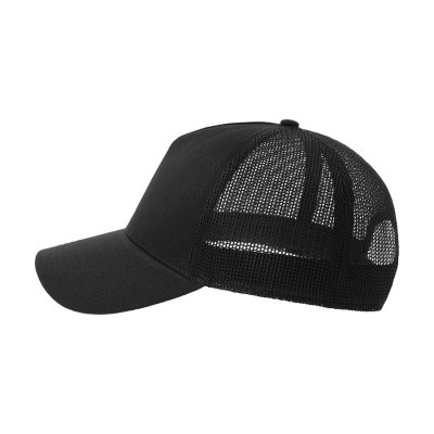 Бейсболка RAPPER COTTON-S, 5 клиньев, пластиковая застёжка, 280 Черный арт. 254179-S.35