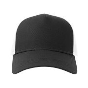 Бейсболка RAPPER COTTON-S, 5 клиньев, пластиковая застёжка Черный