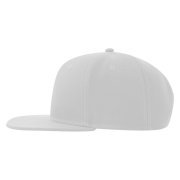 Бейсболка SNAP BACK-S, 6 клиньев, пластиковая застежка Белый