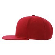 Бейсболка SNAP BACK-S, 6 клиньев, пластиковая застежка Красный