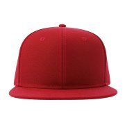 Бейсболка SNAP BACK-S, 6 клиньев, пластиковая застежка Красный