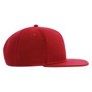 Бейсболка SNAP BACK-S, 6 клиньев, пластиковая застежка Красный