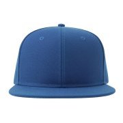 Бейсболка SNAP BACK-S, 6 клиньев, пластиковая застежка Синий ройал
