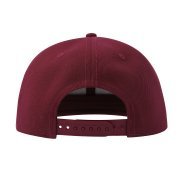 Бейсболка SNAP BACK-S, 6 клиньев, пластиковая застежка Красный
