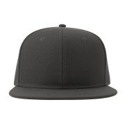Бейсболка SNAP BACK-S, 6 клиньев, пластиковая застежка Темно-серый