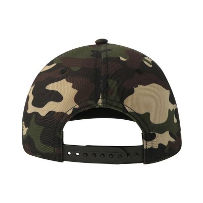 Бейсболка SNAP FIVE-S, 5 клиньев, пластиковая застежка Зеленый арт. 25426-S.50