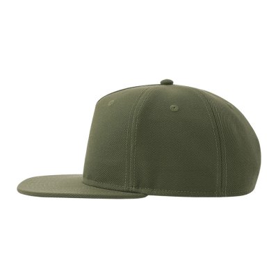 Бейсболка SNAP FIVE-S, 5 клиньев, пластиковая застежка Оливковый арт. 25426-S.09
