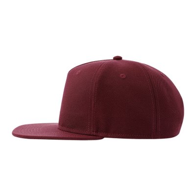 Бейсболка SNAP FIVE-S, 5 клиньев, пластиковая застежка Красный арт. 25426-S.13
