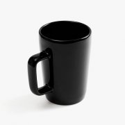 Кружка Vierra с крышкой-костером, черная