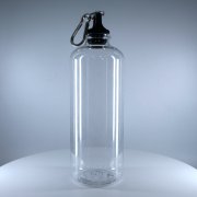 Бутылка пластиковая для воды Clipster, белый