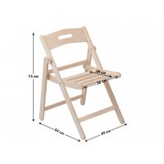 Деревянный складной стул «Timberfold»