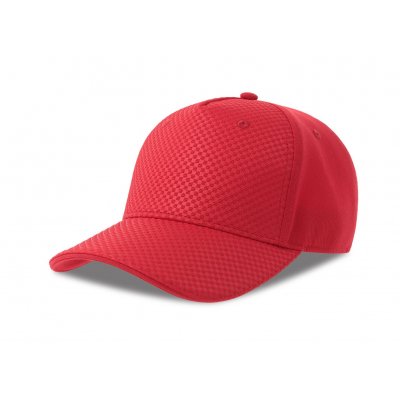 Бейсболка GEAR-S, 5 клиньев, застёжка на липучке Красный арт. 25410-S.08