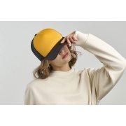 Бейсболка RAPPER-S, 5 клиньев, пластиковая застёжка Жёлтый