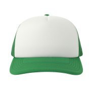 Бейсболка RAPPER-S, 5 клиньев, пластиковая застёжка Зеленый