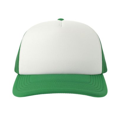 Бейсболка RAPPER-S, 5 клиньев, пластиковая застёжка Зеленый арт. 25420-S.115