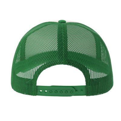 Бейсболка RAPPER-S, 5 клиньев, пластиковая застёжка Зеленый арт. 25420-S.115