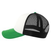 Бейсболка RAPPER-S, 5 клиньев, пластиковая застёжка Зеленый