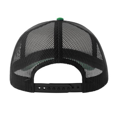 Бейсболка RAPPER-S, 5 клиньев, пластиковая застёжка Зеленый арт. 25420-S.11535