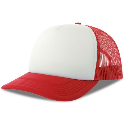 Бейсболка RAPPER-S, 5 клиньев, пластиковая застёжка Красный арт. 25420-S.108