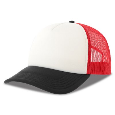 Бейсболка RAPPER-S, 5 клиньев, пластиковая застёжка Красный арт. 25420-S.10835