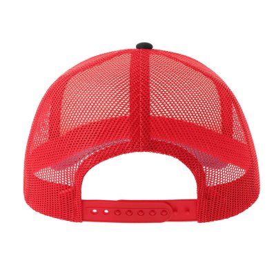 Бейсболка RAPPER-S, 5 клиньев, пластиковая застёжка Красный арт. 25420-S.10835