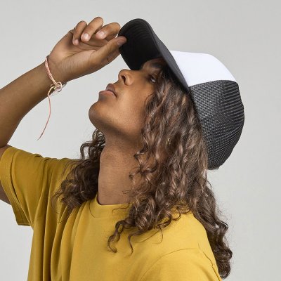 Бейсболка RAPPER-S, 5 клиньев, пластиковая застёжка Черный арт. 25420-S.135