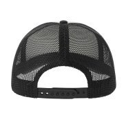 Бейсболка RAPPER-S, 5 клиньев, пластиковая застёжка Черный