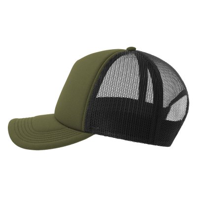 Бейсболка RAPPER-S, 5 клиньев, пластиковая застёжка Оливковый арт. 25420-S.935