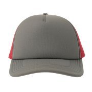 Бейсболка RAPPER-S, 5 клиньев, пластиковая застёжка Темно-серый