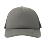 Бейсболка RAPPER-S, 5 клиньев, пластиковая застёжка Темно-серый