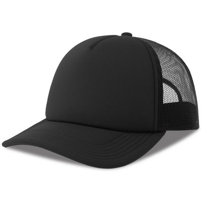 Бейсболка RAPPER-S, 5 клиньев, пластиковая застёжка Черный арт. 25420-S.35