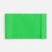 Лейбл тканевый Epsilon, M, зеленый неон