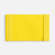 Лейбл тканевый Epsilon, M, желтый