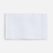 Лейбл тканевый Epsilon, M, белый