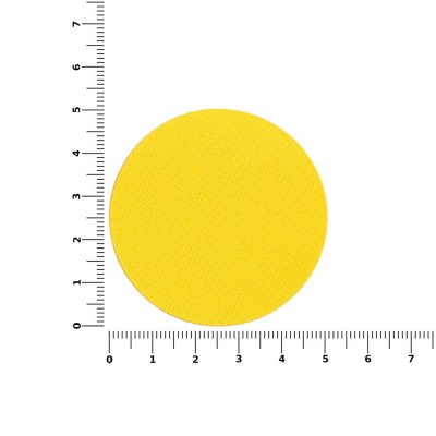 Наклейка тканевая Lunga Round, M, желтая арт. 17901.80