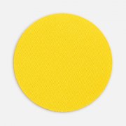 Наклейка тканевая Lunga Round, M, желтая
